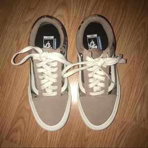 Old school pro desert camo vans